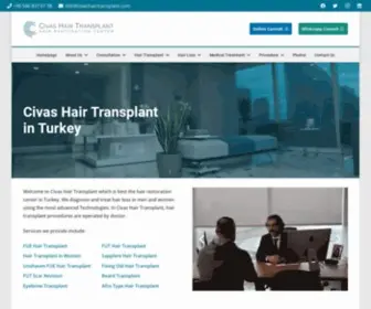 Civashairtransplant.com(Hair Transplant Turkey) Screenshot