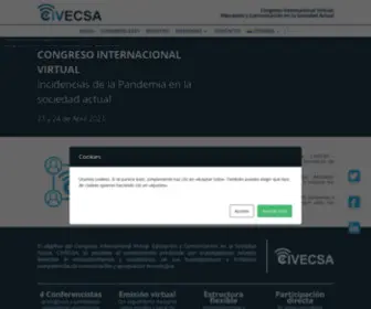 Civecsa.com(Congreso Internacional Virtual) Screenshot