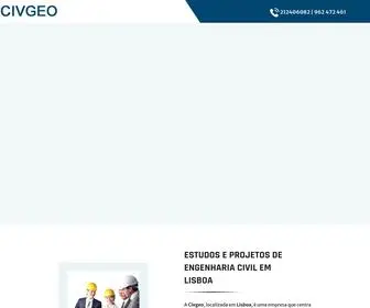 Civgeo.com(Projetos e Estudos de Engenharia) Screenshot