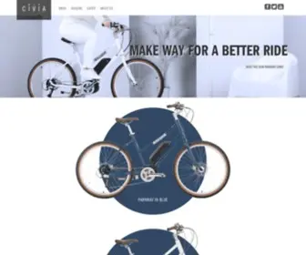 Civiacycles.com Screenshot