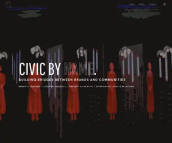 Civic-US.com(Building Bridges Between Brands and Communities) Screenshot