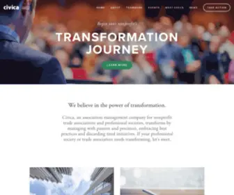 Civicamanagement.com(Civica Association Conferences & Exhibitions) Screenshot