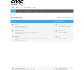Civicclubebrasil.com.br(Civicclubebrasil) Screenshot