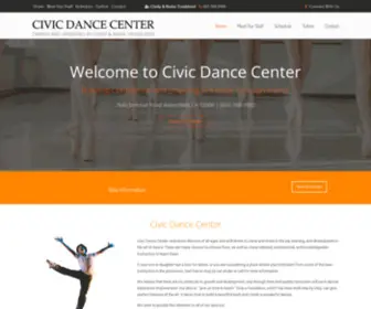 CiviCDancecenter.com(Civic Dance Center) Screenshot