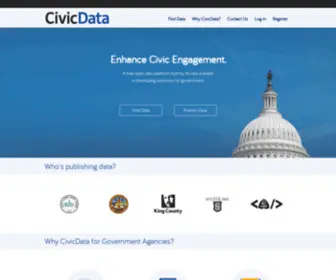CiviCData.com(CivicData) Screenshot