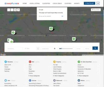 CivicFlyer.co.uk(Free Local Listing) Screenshot