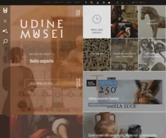 Civicimuseiudine.it(Civici Musei di Udine) Screenshot
