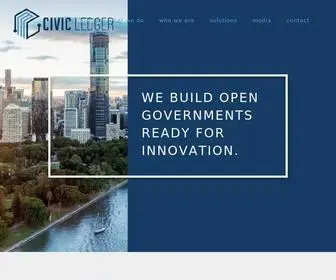 Civicledger.com(Civic Ledger) Screenshot