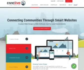 Civiclive.com(Government website design services from civiclive allow government) Screenshot