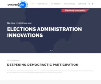 Civicmedialab.ng(Civic Media Lab) Screenshot