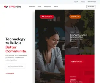 CivicPlus.com(CivicPlus is a software platform) Screenshot