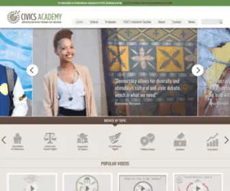 Civicsacademy.co.za(Civics Academy) Screenshot