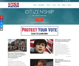 Civicsnation.org(Civics Nation) Screenshot