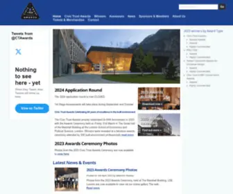 Civictrustawards.org.uk(The Civic Trust Awards) Screenshot