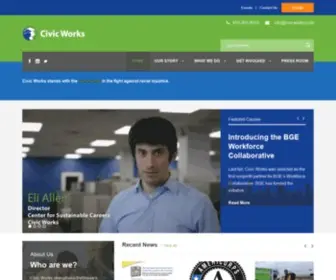 Civicworks.com(Civic Works) Screenshot