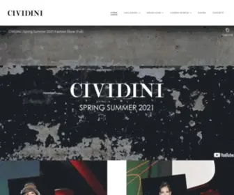 Cividini.com(CIVIDINI) Screenshot