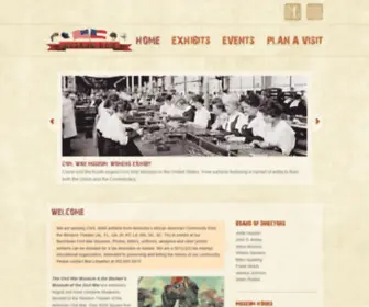 Civil-War-Museum.org(Civil War Museum) Screenshot