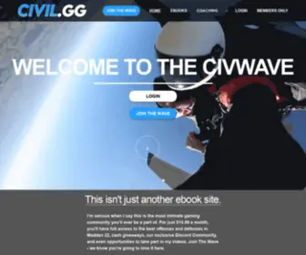 Civil.gg(Start Dominating Your Opponents Today) Screenshot