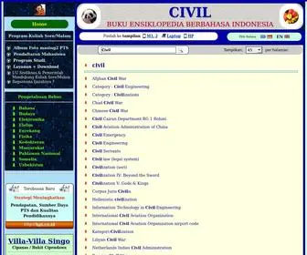 Civil.web.id(Buku Ensiklopedia Berbahasa Indonesia) Screenshot