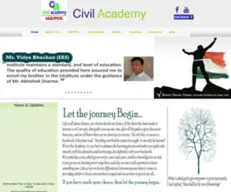 Civilacademy.in(Civil Academy) Screenshot