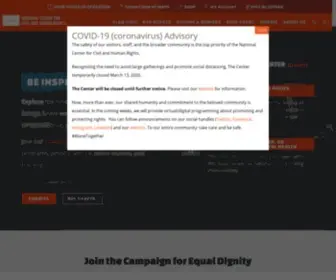 Civilandhumanrights.org(National Center for Civil and Human Rights) Screenshot