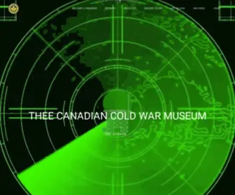 Civildefencemuseum.ca(Thee Canadian Cold War Museum) Screenshot