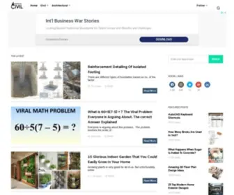 Civilengdis.com(Engineering Discoveries) Screenshot