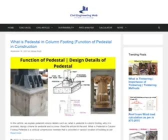 Civilengineeringweb.com(Civilengineeringweb) Screenshot