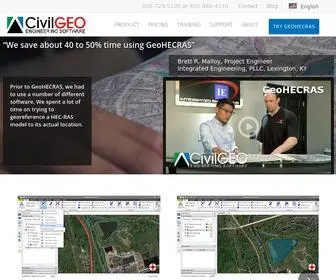 Civilgeo.com(HEC-RAS Software) Screenshot