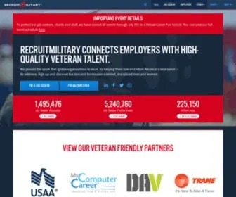 Civilianjobs.com(Military Online Job Board) Screenshot