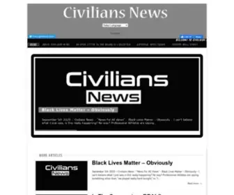 Civiliansnews.com(Civilians News) Screenshot