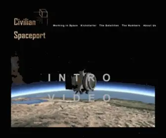 Civilianspaceport.com(The Civilian Spaceport Project) Screenshot