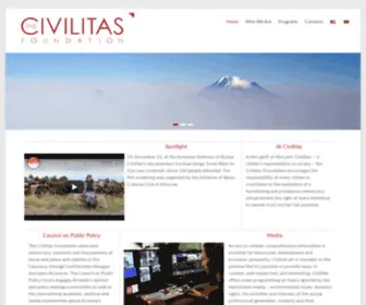 Civilitasfoundation.org(The Civilitas Foundation) Screenshot