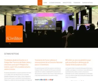 Civiliter.es(Fundación Civiliter) Screenshot