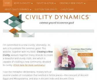 Civilitydynamics.com(CIVILITY DYNAMICS) Screenshot