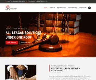 Civillawyerindelhi.com(Vikram Panwar) Screenshot