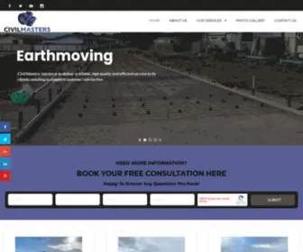 Civilmasters.com.au(Civil Masters) Screenshot