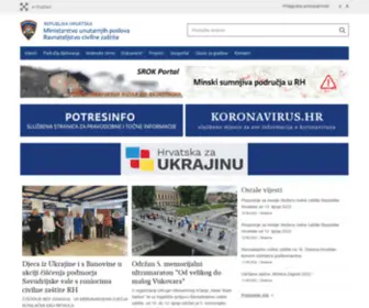 Civilna-Zastita.gov.hr(Civilna Zastita) Screenshot