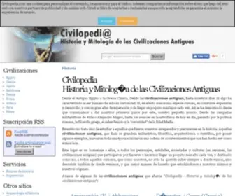 Civilopedia.com(Historia de las Civilizaciones Antiguas) Screenshot