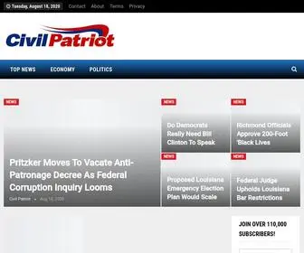 Civilpatriot.com(Fast News Daily) Screenshot