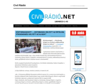 Civilradio.hu(Civil Rádió) Screenshot