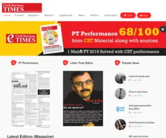 Civilservicestimes.com(Civil Services Times) Screenshot