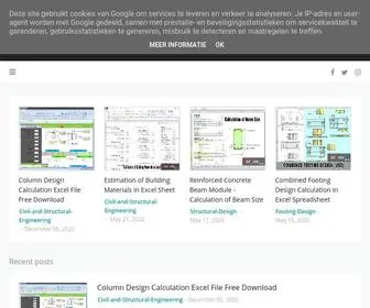 Civilsite.info(Civil and Structural Engineering) Screenshot