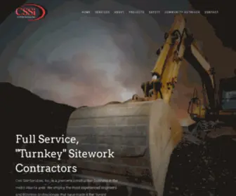 Civilsites.com(Civil Site Services) Screenshot