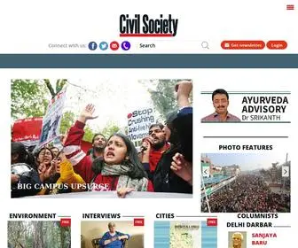 Civilsocietyonline.com(Civil Society Magazine) Screenshot
