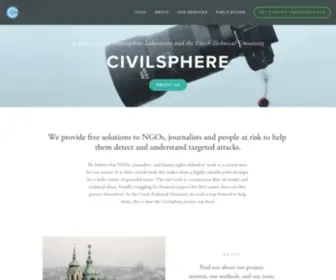 Civilsphereproject.org(Civilsphere) Screenshot