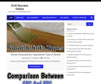 Civilsuccessonline.com(Civil Success Online) Screenshot