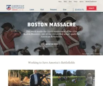 Civilwar.org(The American Battlefield Trust) Screenshot