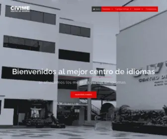 Civime.edu.pe(Centro de Idiomas) Screenshot