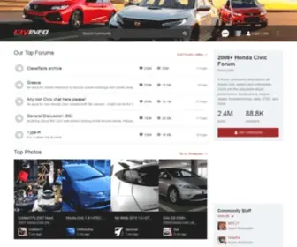 Civinfo.com(Honda Civic Forum) Screenshot